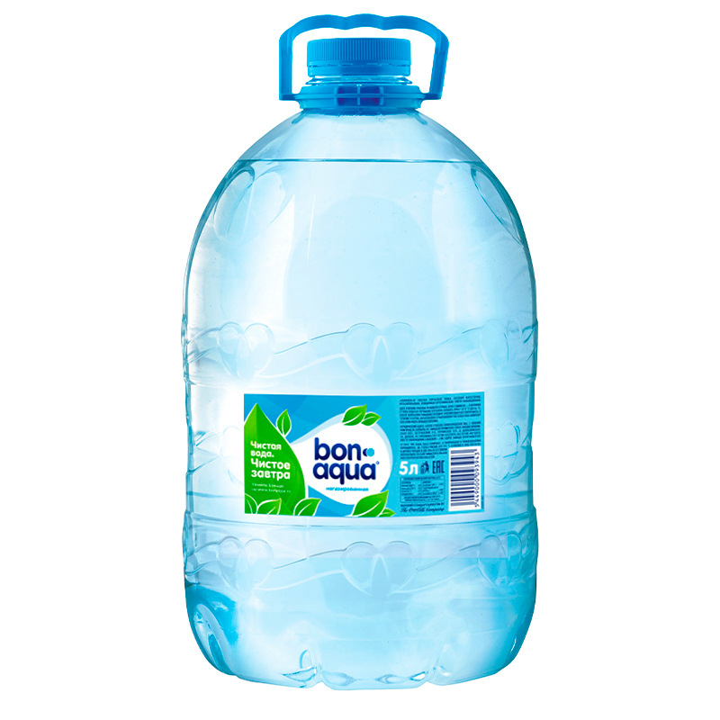 Сколько бутылок воды в упаковке. 5 Л вода Бонаква. Вода 5 литров Bonaqua. Вода питьевая bon Aqua негазированная ПЭТ. Bonaqua негазированная 5 л.