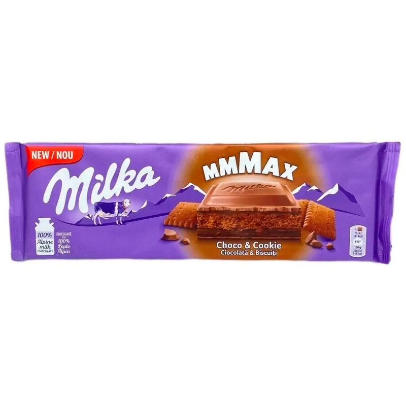 Шоколад Milka Creme with Crispy Biscuit 100г