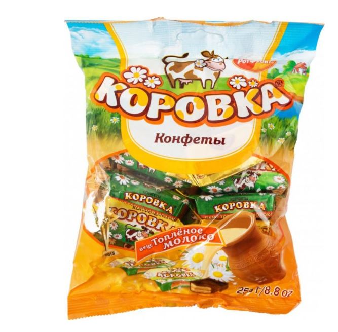 Конфеты коровка