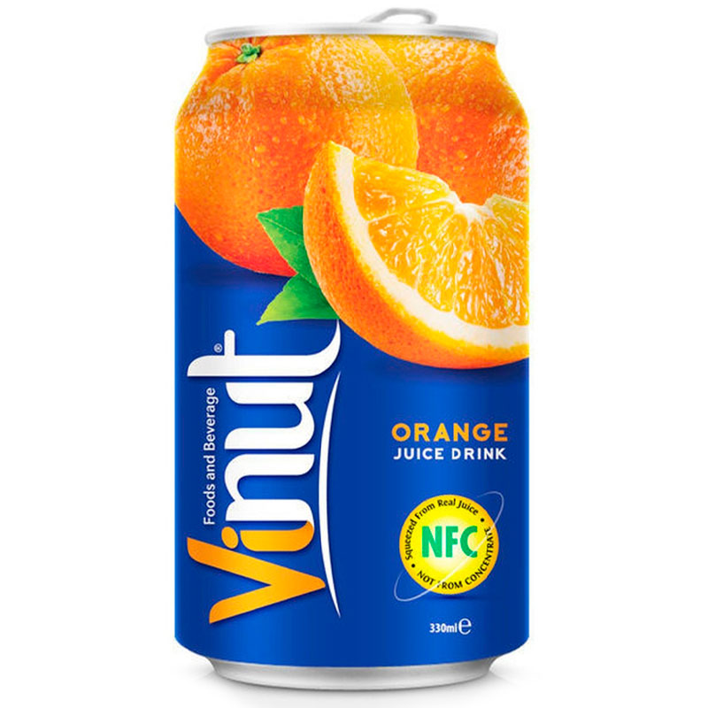 Виноградно апельсиновый сок. Vinut напиток 330. Напиток сокосодержащий vinut со вкусом апельсина 330 мл. Напиток сокосодержащий vinut Orange/апельсин, ж/б 330мл Вьетнам. Напиток vinut Mix Fruit Juice 330мл.